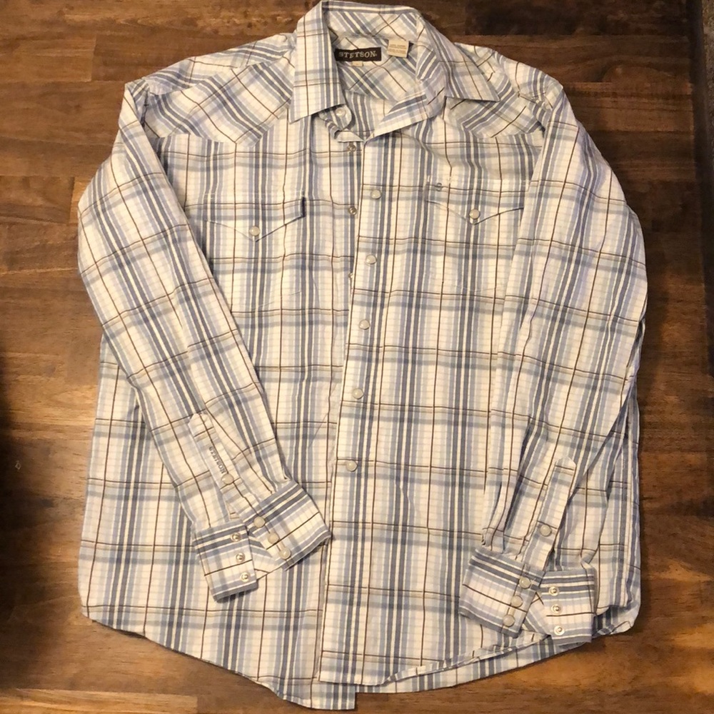 Men’s Stetson Button-up